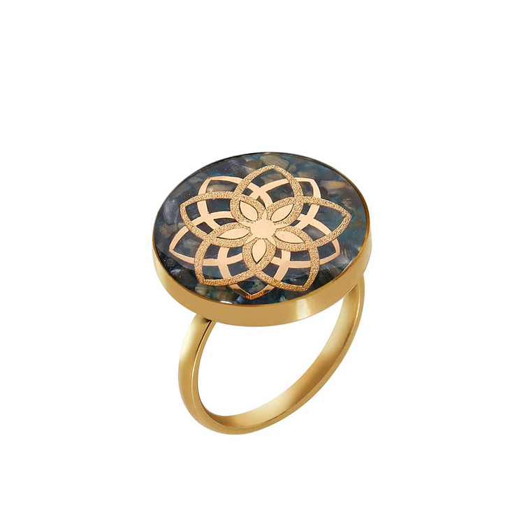 انگشتر ورق طلا دریم کچر