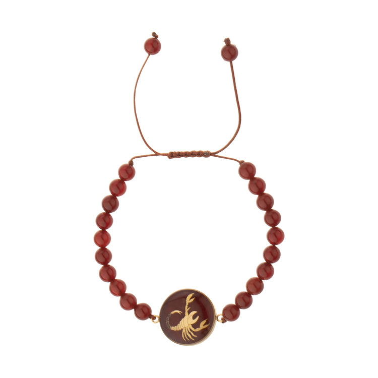 دستبند ورق طلا ماه آبان