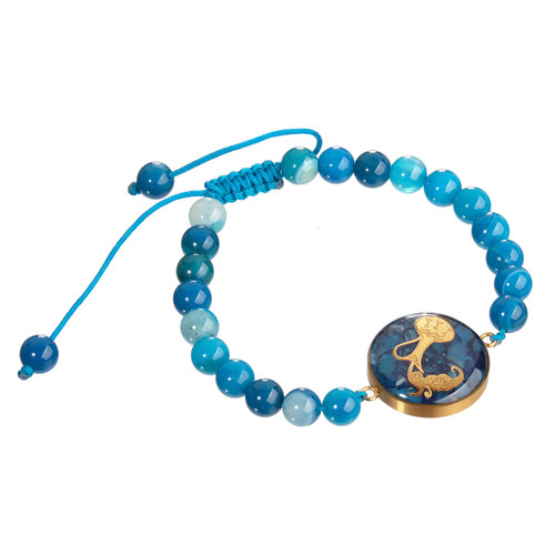 دستبند ورق طلا ماه بهمن