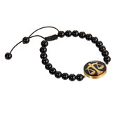 دستبند سنگ ماه مهر