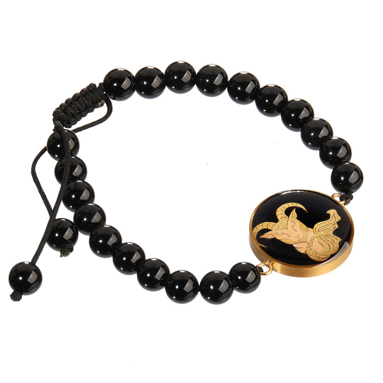 دستبند ورق طلا ماه دی