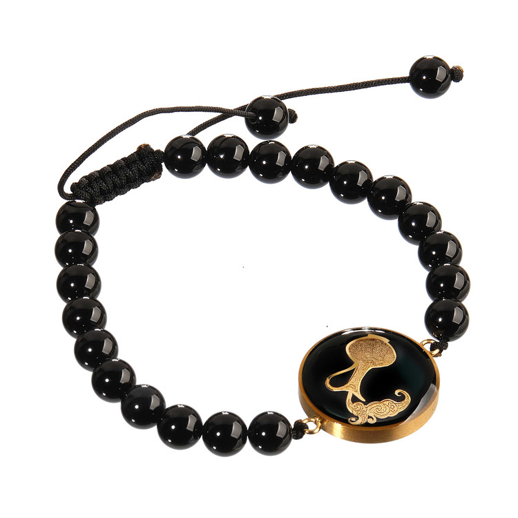 دستبند ورق طلا ماه بهمن