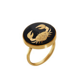 انگشتر ورق طلا تیر