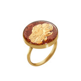 انگشتر ورق طلا مرداد