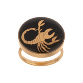 انگشتر ورق طلا آبان