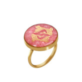 انگشتر ورق طلا اسفند