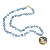 گردنبند ورق طلا دی