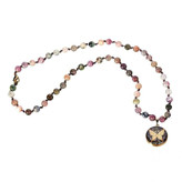 گردنبند ورق طلا پروانه