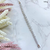 دستبند نقره زنانه جواهری