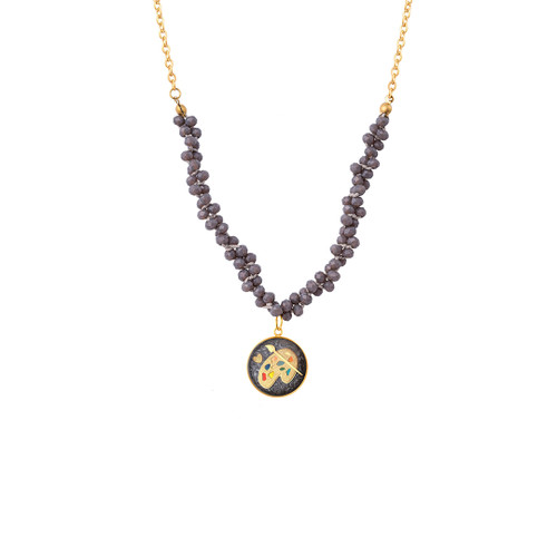 گردنبند ورق طلا پالت