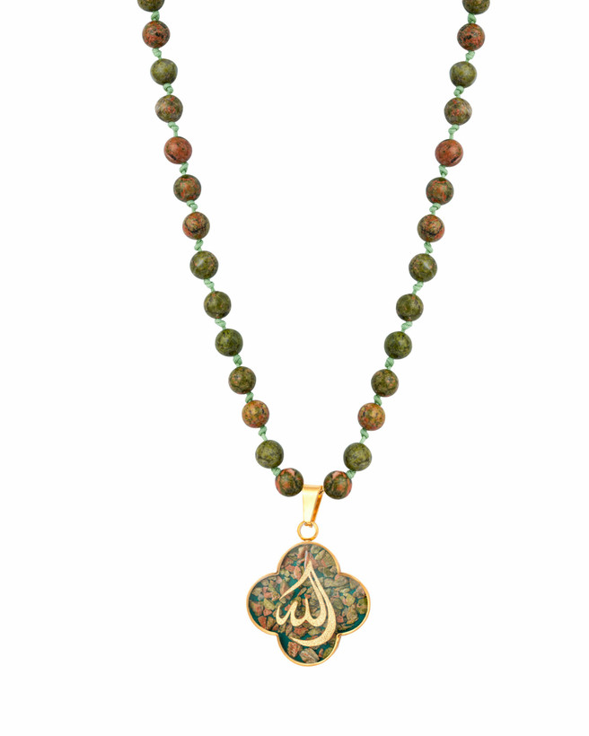 گردنبند ورق طلا ونکلیف الله