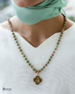 گردنبند ورق طلا ونکلیف الله