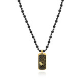 گردنبند ورق طلا توکا