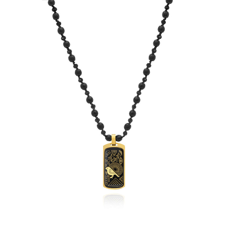 گردنبند ورق طلا توکا