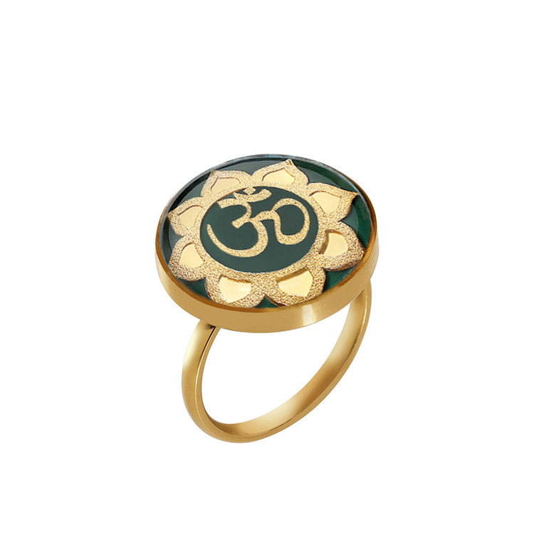 انگشتر ورق طلا ام