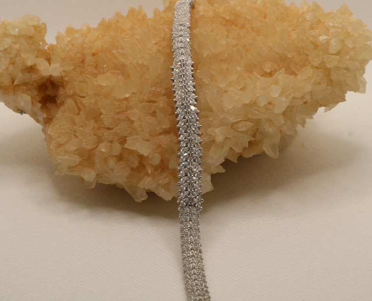 دستبند نقره زنانه خوشه ای