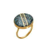 انگشتر ورق طلا ترمه