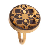 انگشتر ورق طلا شمس