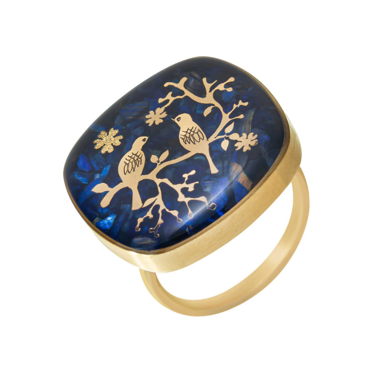 انگشتر مرغ گلستان