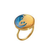 انگشتر ورق طلا هیچ