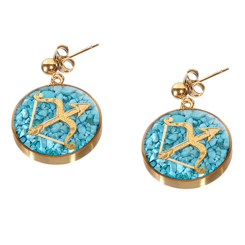 گوشواره ورق طلا آذر