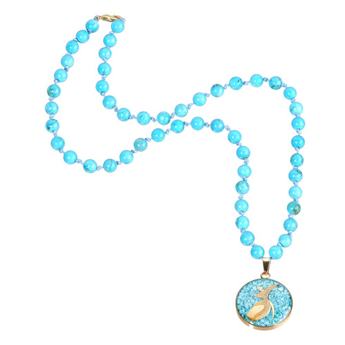 گردنبند ورق طلای زنانه رقص سماع