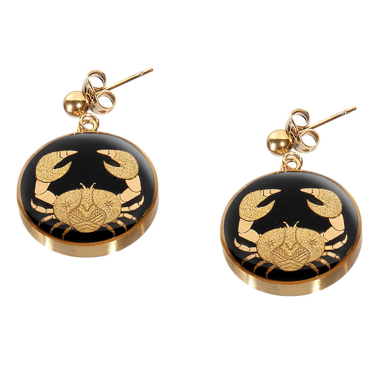 گوشواره ورق طلا تیر