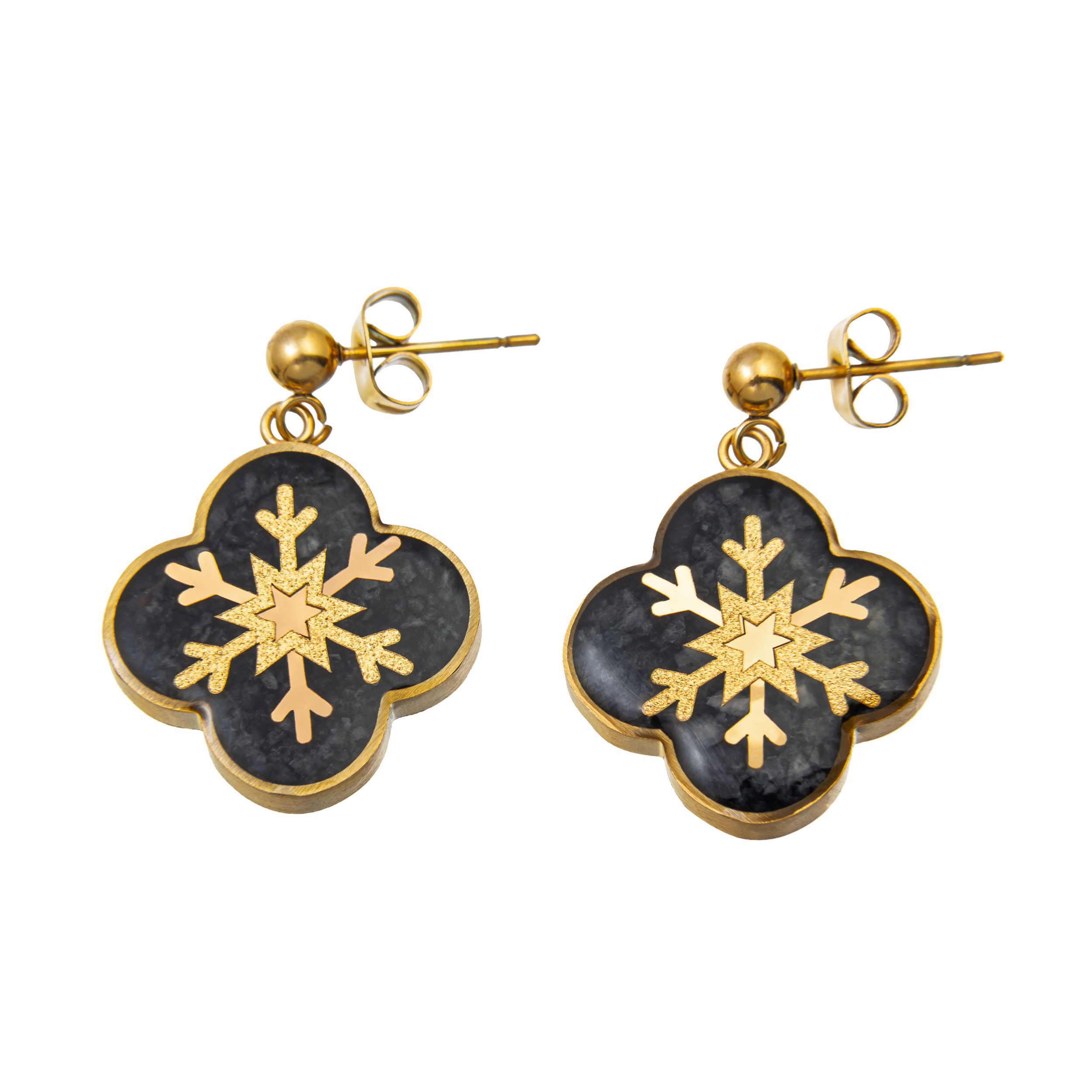 گوشواره سنگ اونیکس زمستان