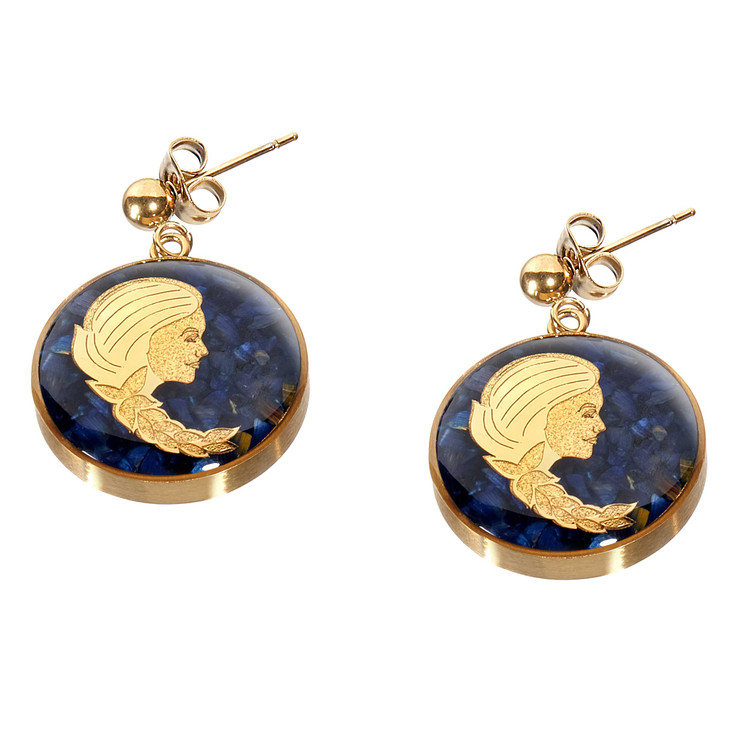 گوشواره ورق طلا شهریور