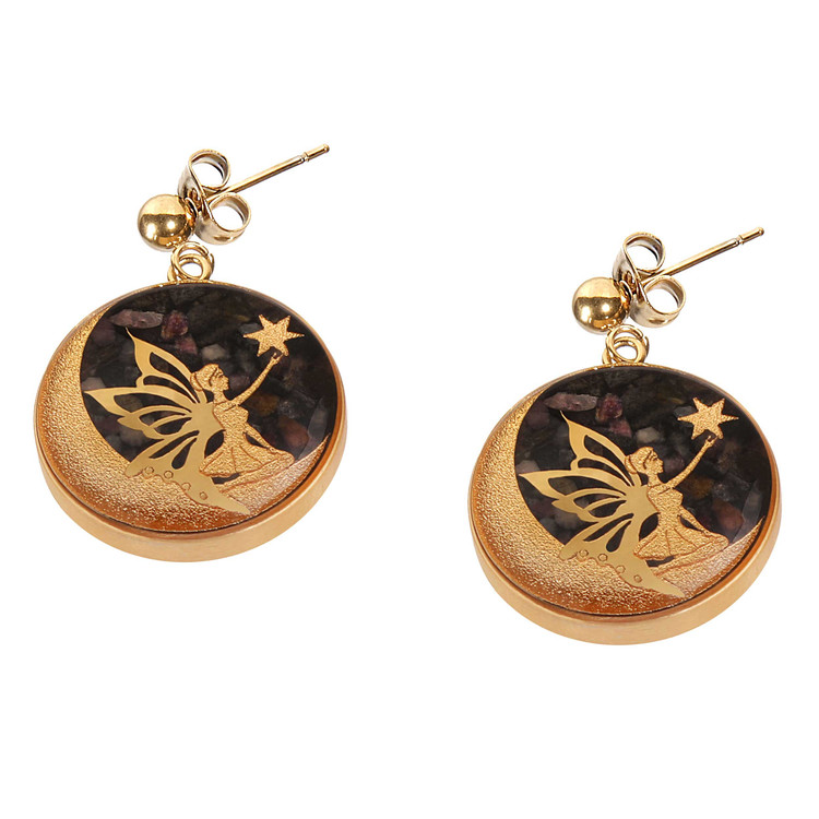 گوشواره ورق طلا ماهدخت