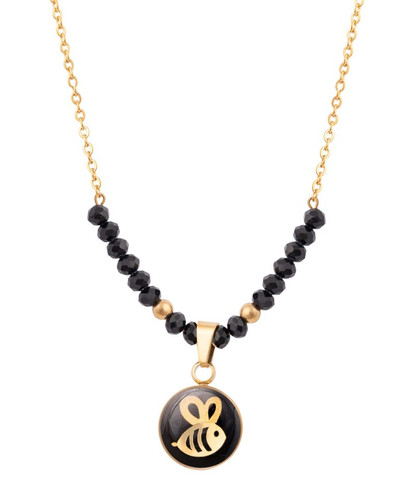 گردنبند ورق طلا بچگانه زنبور