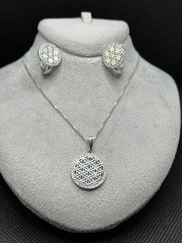 نیم ست نقره زنانه