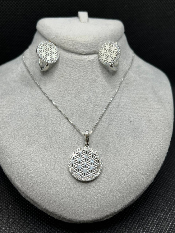 نیم ست نقره زنانه