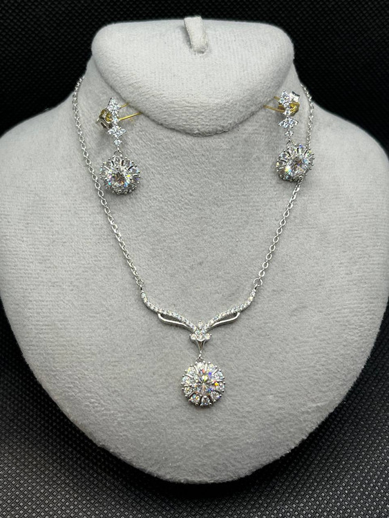 نیم ست نقره زنانه