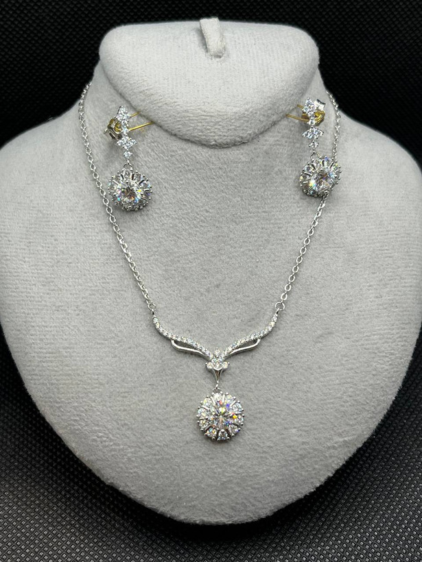 نیم ست نقره زنانه