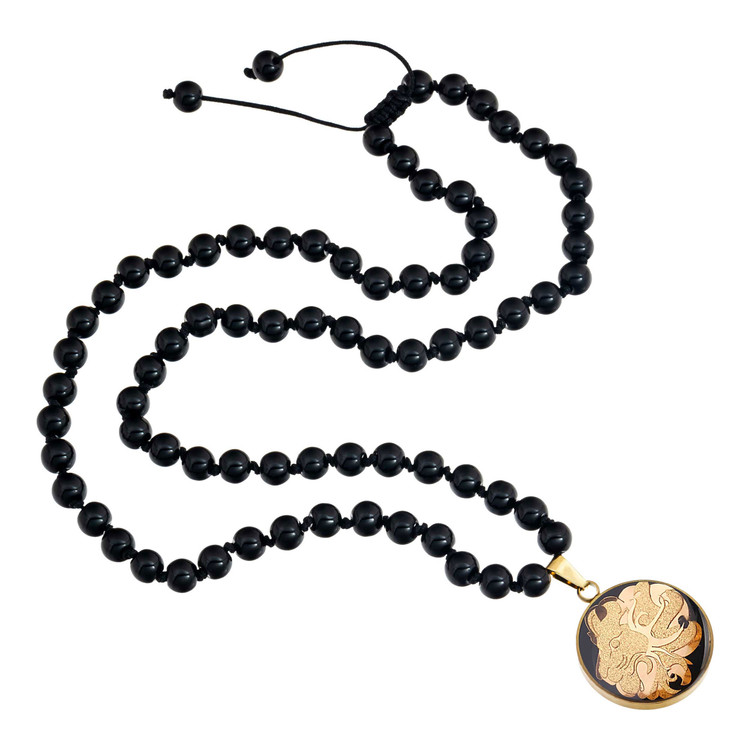 گردنبند ورق طلا مرداد