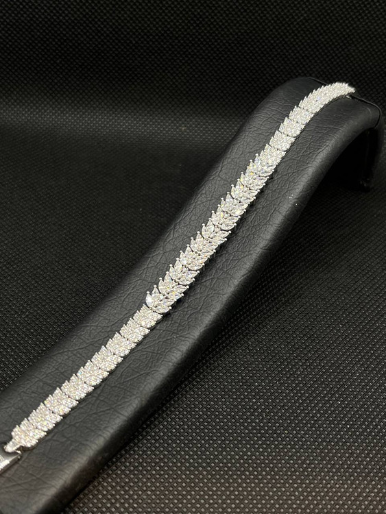 دستبند نقره زنانه خوشه ای