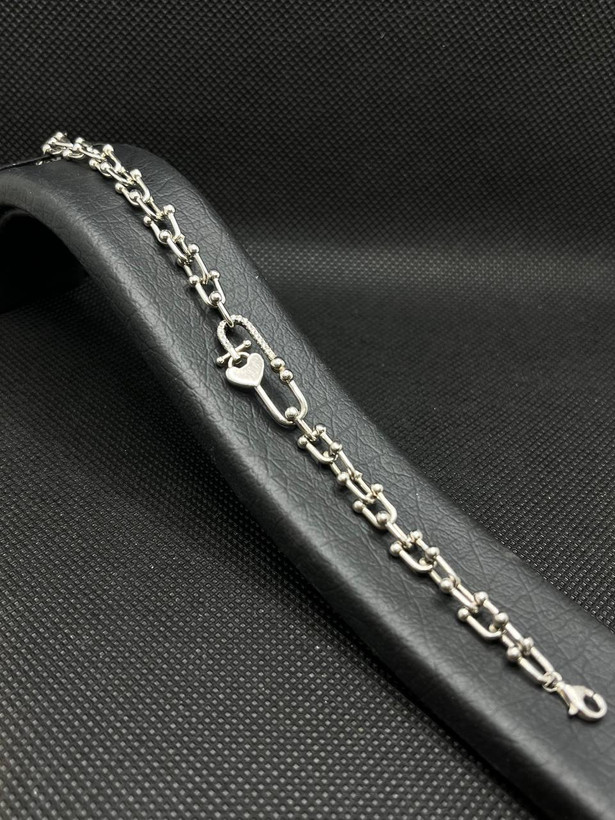 دستبند نقره زنانه تیفانی