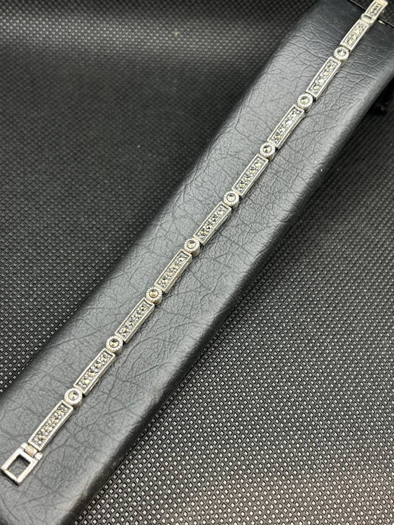 دستبند نقره مارکازیت