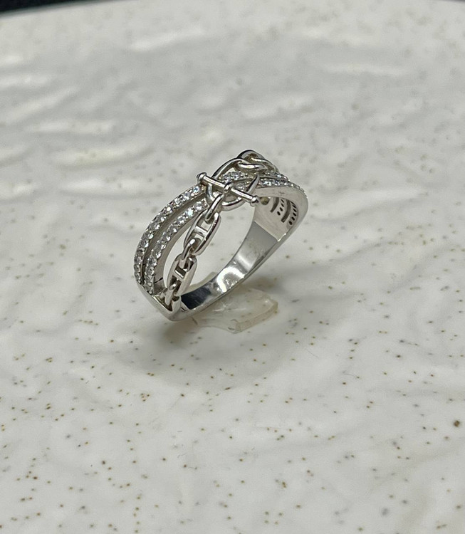 انگشتر نقره زنانه تیفانی