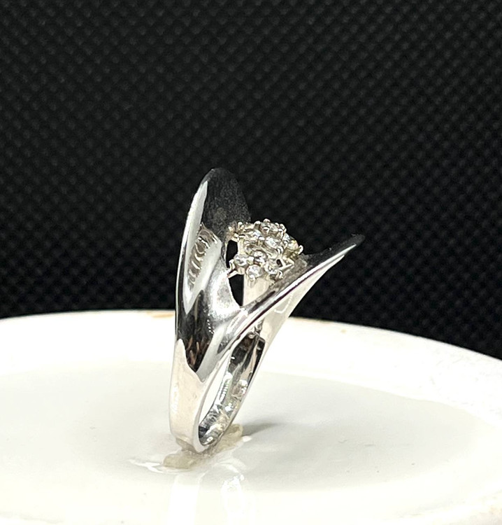 انگشتر مجلسی نقره زنانه