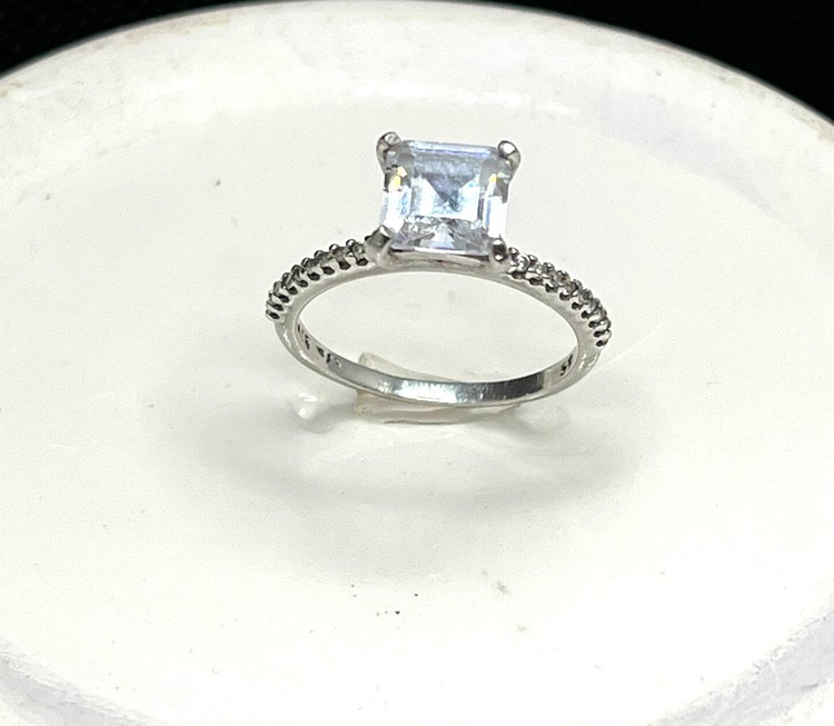 انگشتر نقره ظریف دخترانه