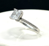 انگشتر نقره ظریف دخترانه