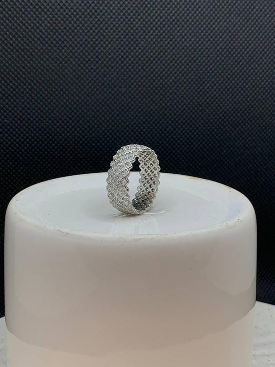 انگشتر نقره زنانه پرنس