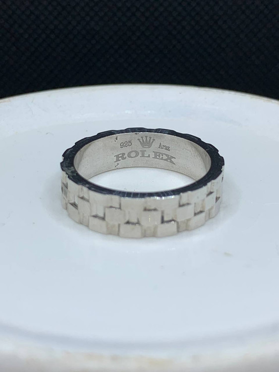 انگشتر نقره زنانه رولکس