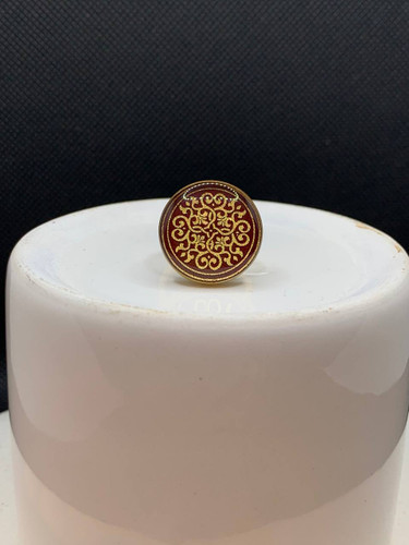 انگشتر ورق طلا آگرین