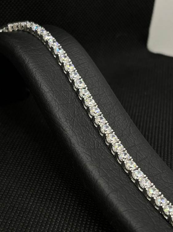 دستبند نقره زنانه تنیسی