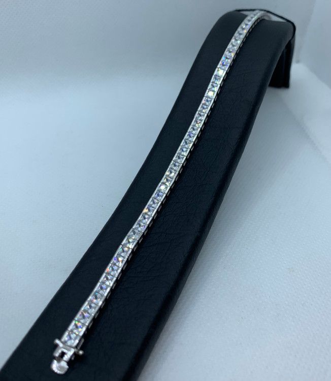 دستبند نقره زنانه تنیسی