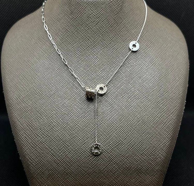 گردنبند نقره زنانه بولگاری
