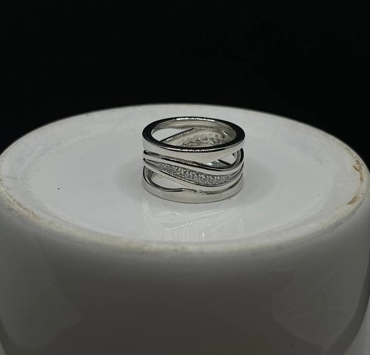 انگشتر نقره زنانه رینگی